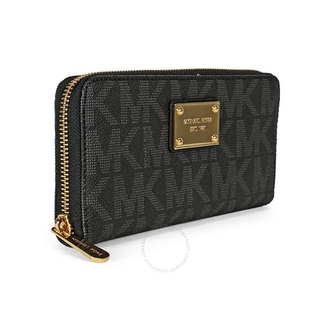 michael kors wallets black|michael kors women wallet black.